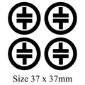 Take That Face Tattoo ( Set of 4 ) Printed in UK