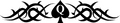 Queen of Spades Tribal Tattoo BBC, Cuckold, Role Play. Printed in UK