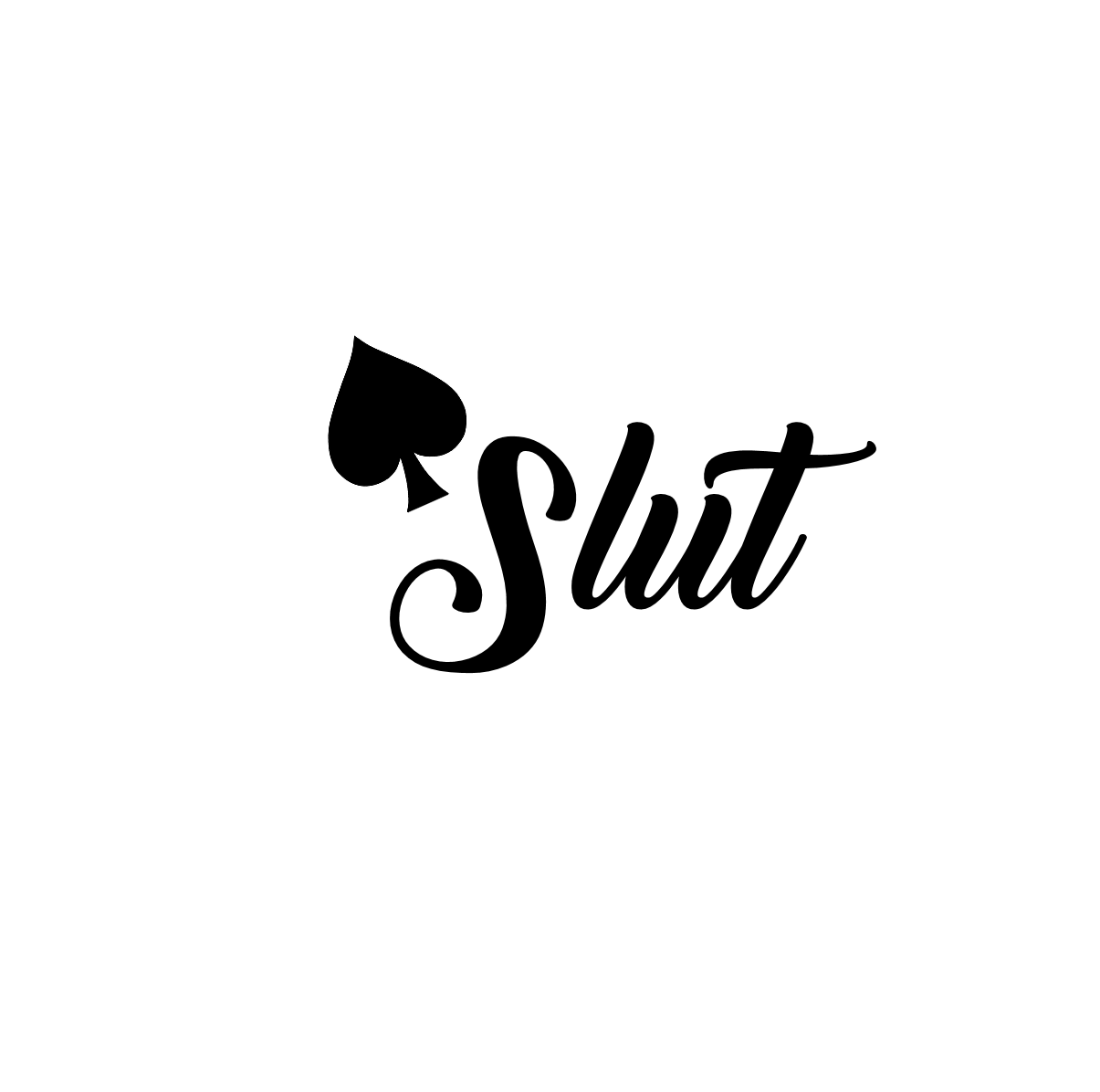 Slut Queen of Spades Temporary Tattoo , Hotwife, Cuckold, BBC ( Set of 4 ) Printed in UK